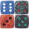 Speckled Dice - 16 mm - Set of 25