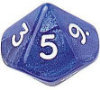 Ten Sided Dice Assortment - 01-10 - Set of 10