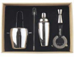 The Deluxe Bar Cocktail Accessory Set