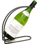 Classic Wrought Iron Wine Bottle Holder