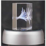 Revolving Glass Motif Reflector Base