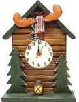 Moosehead Lodge Clock
