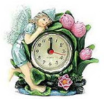Blue Fairy Clock