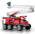 Red Fire Truck - Matchbox Magna Wheels Fire Stomper