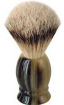 Shaving Brush - Acrylic Wood Handle