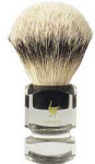 Shaving Brush - Clear Handle