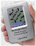 The New York Times Electronic Touch Screen Crossword Puzzle