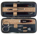 Manicure Set - Beige Collection - 6 Pieces - Rectangular