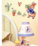 Musical Wall Art - 6 Pieces - Peter Rabbit - Beatrix Potter