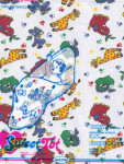 Receiving Blanket - 100% Cotton Flannel - Printed Design - 36 X 30