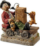Railroad Car Willie - Melody In Motion Figurine
