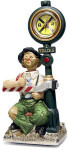 Chattanooga Choo Choo Willie Clock - Melody In Motion Figurine