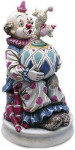 Side Street Circus - Balancing Dog with Clown - Melody In Motion Figurine