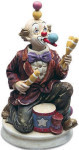 Side Street Circus - Juggling Clown - Melody In Motion Figurine