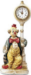 Clockpost Clown Clock - Melody In Motion Figurine