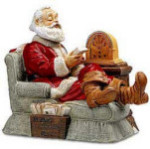Santa Claus - 1995 - Melody In Motion Figurine