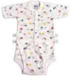 12 Months - Diapervest Diaper Shirt - Snap Front - Design