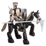 Stikfas - Armoured Knight with Stallion