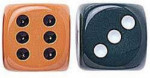 Opaque Dice - Set of 25