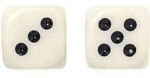Ivory Dice - Set of 25