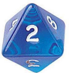 Eight Sided Dice Assortment - Set of 10