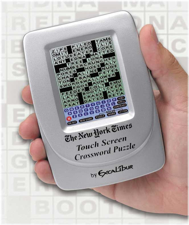 The New York Times Electronic Touch Screen Crossword Puzzle ZIN 415368