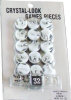 - ZooScape - Crystal-Look Game Pieces - 30 Pieces with 5 Dice