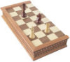 - ZooScape - Folding Wooden Chess Set - 17 Inches