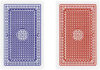KEM - Casino Cards - Blue and Red - 2 Deck Set