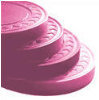 Clay Chips - Solid Pink - 25 Chips