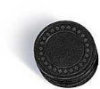 Plastic Chips - Solid Black - 100 Chips
