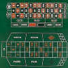 Two-Sided Roulette Carpet - 0 and 00 - 36 x 72 Inches