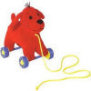 Clifford the Small Red Puppy - Pull Toy On Wheels