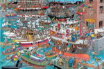 Crazy Harbour, Jan Van Haasteren - 1500 Pieces