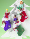Polly Pocket and Friends Christmas Ornaments