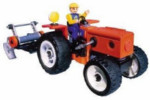 Farm Tractor and Harrow - #4101