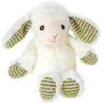 Floppy Ears Lamb - White with Green