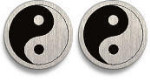 By Jacob's Cutout Earrings - Yin Yang - 1 Pair
