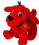 Clifford the Big Red Dog - 8 Inch Poseable Plush