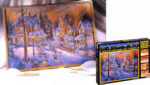 Snow Cottage - Illuminated Puzzle - 1000 Pieces
