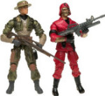 G.I. Joe vs Cobra - Cross Hair amd Cobra C.L.A.W.S. Commander