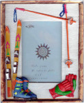 Rustic Skiing Photoframe - 4" x 6"