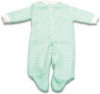 Mint Green Striped Extra Heavy Terry Sleeper - 14 pounds