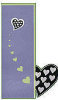 - ZooScape - By Jacob's Cutout Greeting Card - Heart