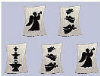 - ZooScape - By Jacob's Magnets - Angels - Set of 5