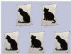 - ZooScape - By Jacob's Magnets - Cats - Set of 5