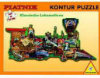 Locomotives - Contour Puzzle - 1000 Pieces