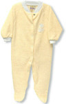 Yellow Terry Sleeper - Size 3X