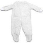 White Extra Heavy Terry Sleeper - 14 pounds
