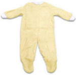 Yellow Extra Heavy Terry Sleeper - 20 pounds